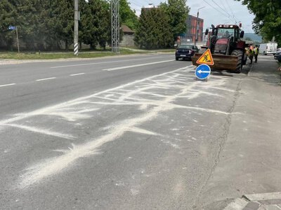 На трасі Н-09 між Угриновом і Ямницею завершили герметизацію швів