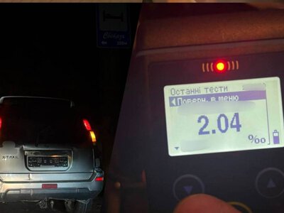 У Луцьку серед ночі виявили трьох п’янючих водіїв