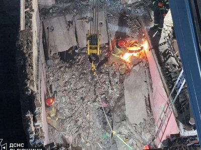 У Львові триває ліквідація наслідків вчорашньої російської атаки
