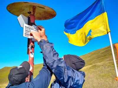 На Боржаві оновили туристичні вказівники на 40-кілометровому маршруті (ФОТО)