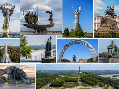 Від Берегині до тризуба на щиті: 10 монументів, через які читається історія Києва