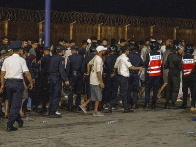 Близько 20 людей загинули під час масового перетину кордону між Марокко та іспанським ексклавом Сеута