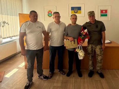 Військового із Затурцівської громади Андрія Прокопчука нагородили медаллю «За поранення»
