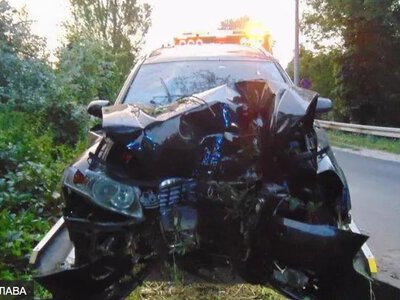 У Польщі 7 пʼяних українців в одному авто потрапили в ДТП. Жінка була в багажнику (ФОТО)
