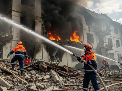 Окупанти скинули чотири авіабомби на центр Херсона, п’ятеро поранених