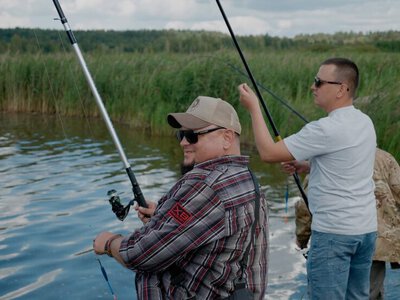 На Шосткинщині відбулися дружні змагання з риболовлі серед ветеранів сучасної війни + Відео