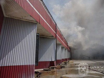 Фото з місця ранкового “прильоту” у Харкові показав Синєгубов