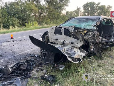 На Уманщині зіткнулися два автомобілі – загинули обидва водії