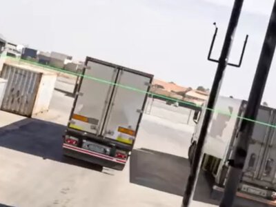 Український дрон уразив вантажівку на пункті пропуску «Чонгар»