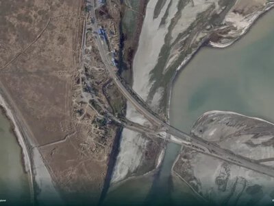 Окупанти будують нові понтонні переправи біля Чонгара та Генічеська