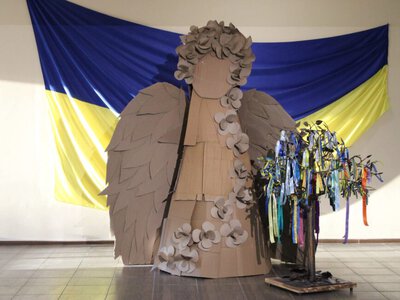У Шостці презентували проєкт “Нескорене прикордоння”, який об’єднав митців з різних регіонів України