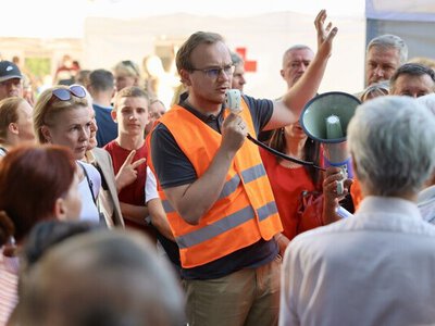 Два пріоритети — допомога постраждалим та відновлення будинків: Андрій Москаленко про ліквідацію наслідків обстрілу