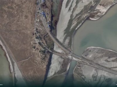 Окупанти будують нові понтонні переправи біля Чонгара та Генічеська, – супутнікові знімки - Херсон Daily