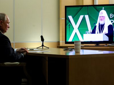  Патріарх Кирил назвав створення ядерної зброї в СРСР благодаттю та милістю Божою 