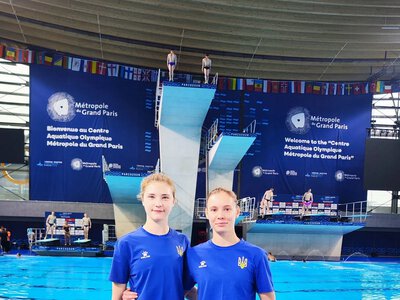 Українки здобули бронзу Євро-2026 зі стрибків у воду