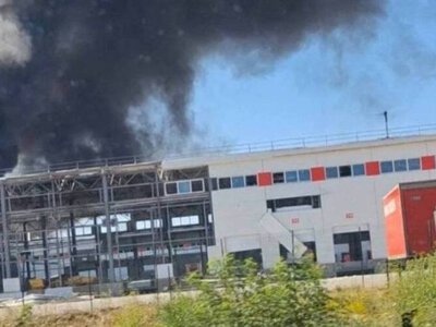росіяни вдарили по поштовому терміналу «Нової пошти» на Харківщині (ОНОВЛЕНО)