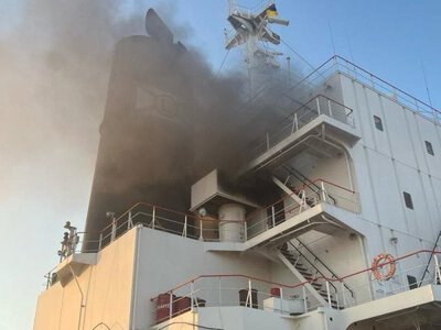 Два цивільні судна пошкоджені через атаки РФ на Миколаївщині