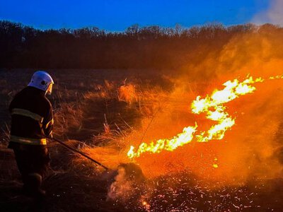 На Вінниччині почастішали пожежі на відкритих територіях