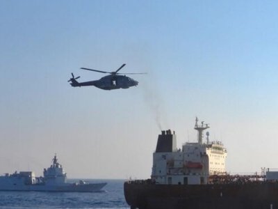 Італійські військові висадилися на танкер «тіньового флоту» в Середземному морі