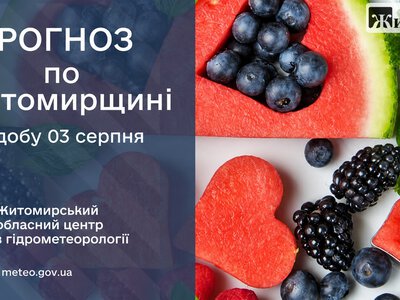 Чи зійде спека на Житомирщині 3 серпня: прогноз Гідрометцентра