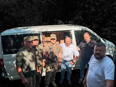 Мер Івано-Франківська відвідав захисників на позиціях, щоб доставити техніку, яка допомагає на передовій