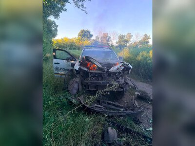 Вранці ворог вдарив FPV по авто копів під час евакуації на Куп’янщині