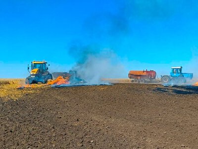 Через людську недбалість на Вінниччині знищено 1,7 гектара пшениці