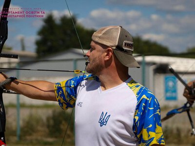 Ветеран МСК “Дніпро” здобув срібло на Кубку Наддніпрянщини зі стрільби з лука