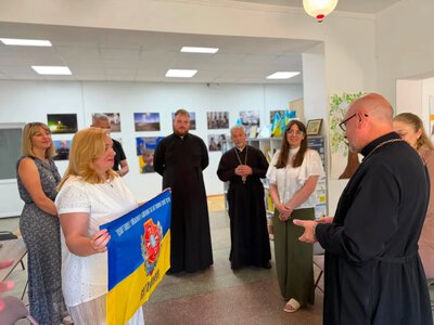 «Ви нам потрібні»: владика Богдан Манишин відвідав Моршинську громаду і зустрівся із захисниками