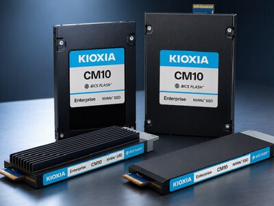 Kioxia представила SSD корпоративного класу з рідинним охолодженням на базі PCIe 6.0
