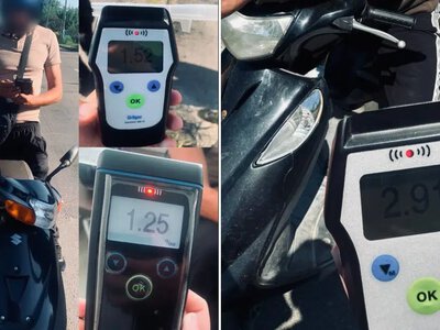 На Рівненщині патрульні виявили двох нетверезих водіїв скутера та мотоцикла