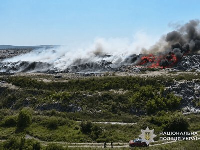 Пожежа на сміттєзвалищі у Малашівцях: деталі інциденту