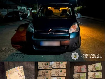 На Рівненщині водійка намагалася відкупитися від поліцейських: залишила понад 10 тисяч гривень у службовому авто