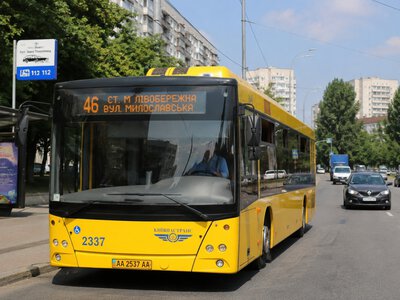 У Києві 4 серпня змінять маршрути автобусів №46 та №112: схема руху