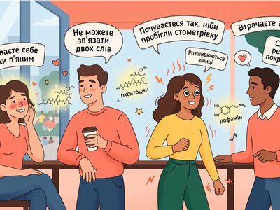 Про що говорить хімія почуттів: легко, науково та з іронією