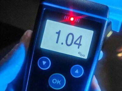 Нічна погоня на трасі М-19 неподалік Чернівців: п'яний водій втікав від патрульних спочатку на авто, а потім пішки