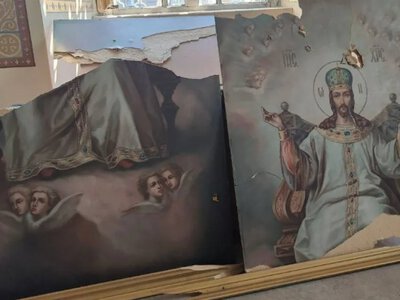 Російський дрон атакував Свято-Духівський кафедральний собор у Херсоні