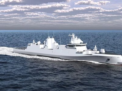 Rheinmetall представив проєкт фрегата GMF 140 з 64 ракетами