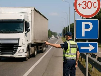 На Вінниччині обмежили пересування великотонажних фур