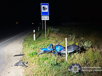 Смертельна ДТП на Козівщині: медики не врятували життя 16-річного мотоцикліста