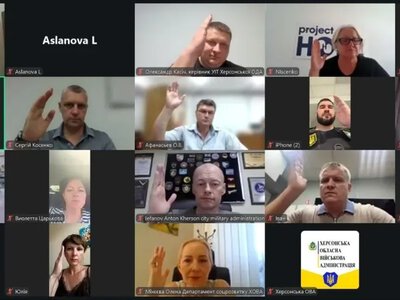 Гуманітарний штаб передав пальне, воду та проєктор установам Херсонщини