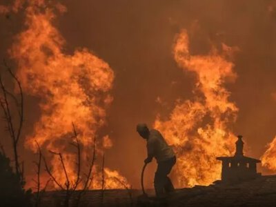 Відео: Пожежі в Греції охопили понад 54 тисячі гектарів лісів