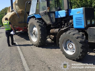 П’яний водій трактора збив 6-річну велосипедистку на Обухівщині