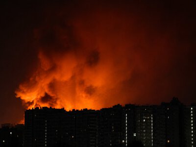 Влучання в Оболонському районі: Кличко повідомив про наслідки балістичної атаки на Київ