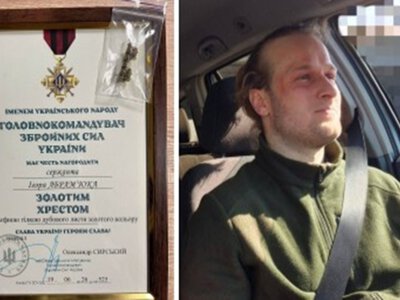 Воїн-аерорзвідник із Чернівців Ігор Абрам'юк удостоївся відзнаки від Головнокомандувача ЗСУ