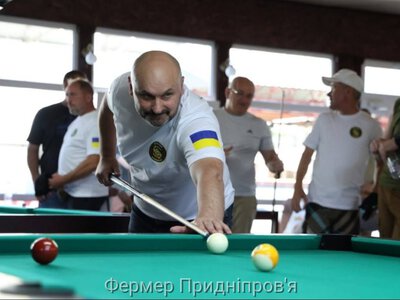  VETERANS FAMILY GAMES: у Кривому Розі відбувся більярдний турнір для оборонців, ветеранів та їхніх родин 