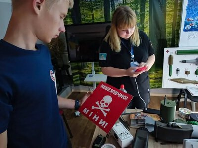 50 комунальників Херсона пройшли тренінг з мінної безпеки
