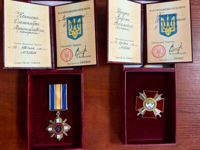 На Хмільниччині захисників України та родини полеглих Героїв відзначили державними нагородами