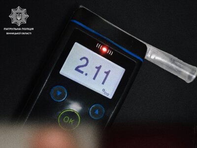 Нетверезий водій у Вінниці під час комендантської години влаштував конфлікт із патрульними