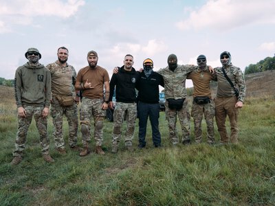 Військові репери NORD DIVISION після поїздки на Сумщину створять трек про бригаду «Маґура»
